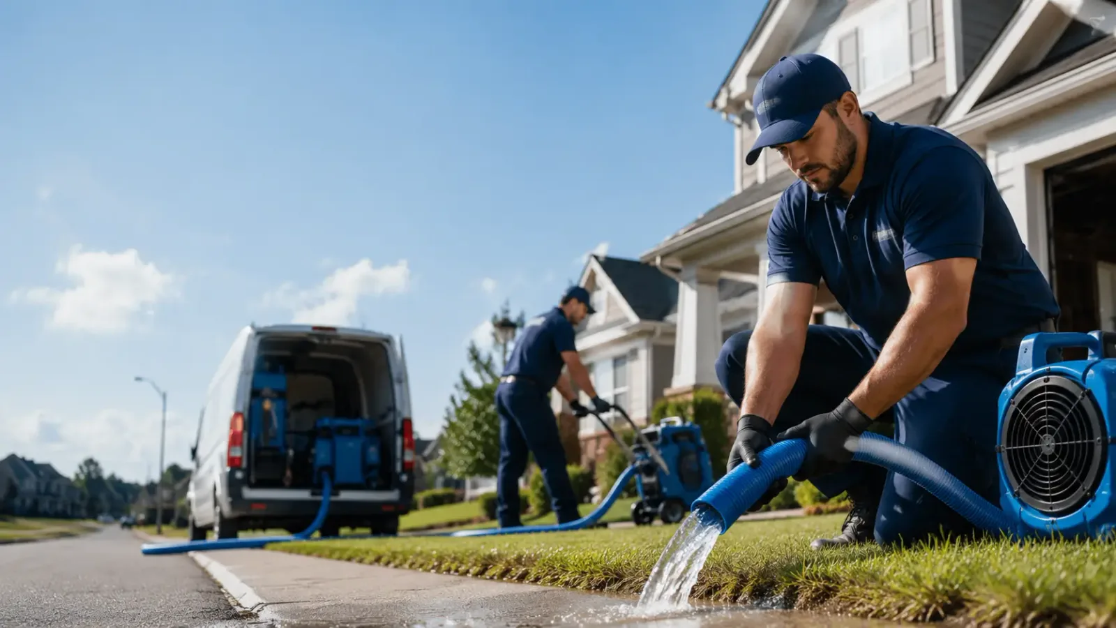 Flood Damage Restoration in Hertel, WI
